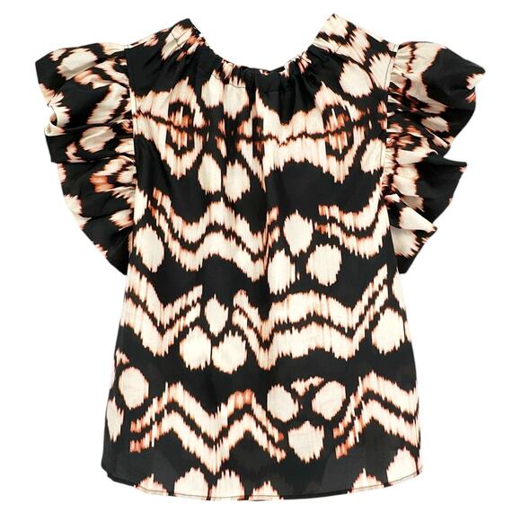 ULLA JOHNSON Iren Top in Obsidian 2 - Picture 1 of 12